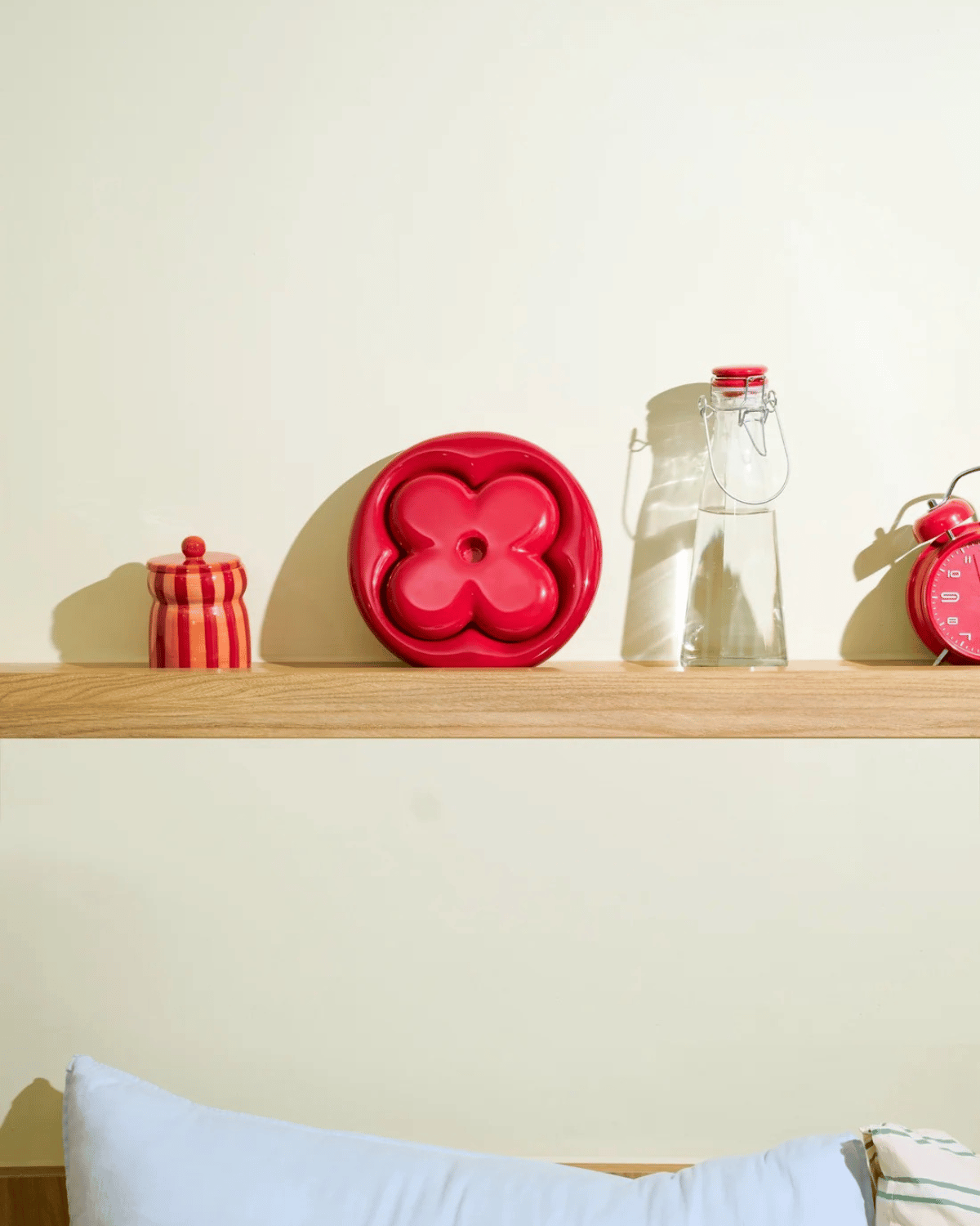 ALEO ❘ Folia Modular Candleholder &amp; Tray - Cherry Cola