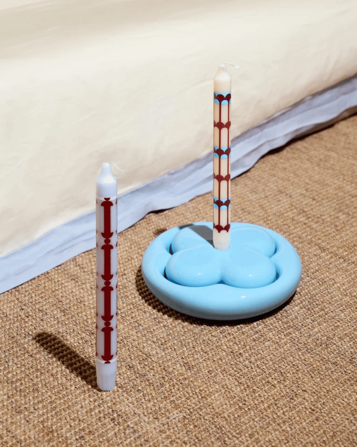 Graphic Taper Candlesticks Duo in Arcade by Aleo