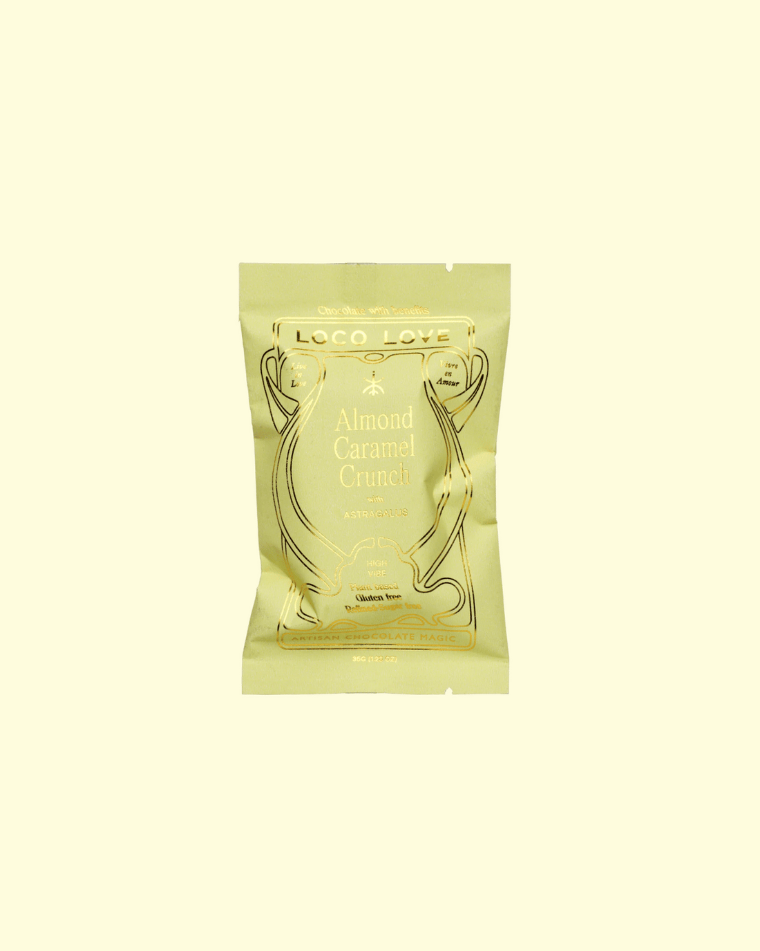 Loco Love Almond Caramel Crunch Chocolate - Single 30g