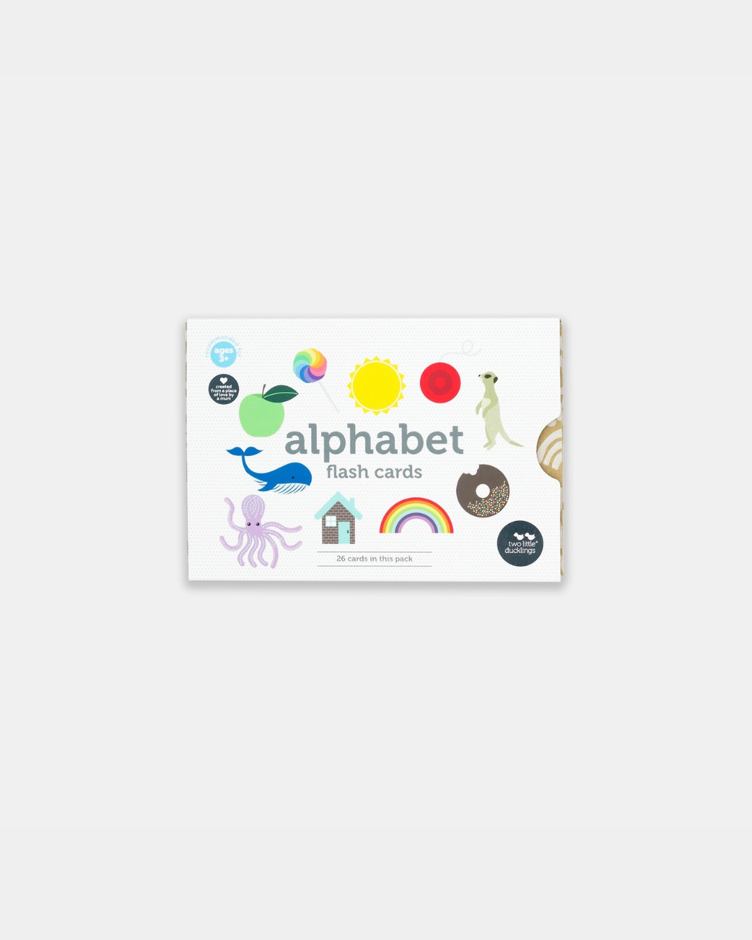 Alphabet Flash Cards by Two Little Ducklings 