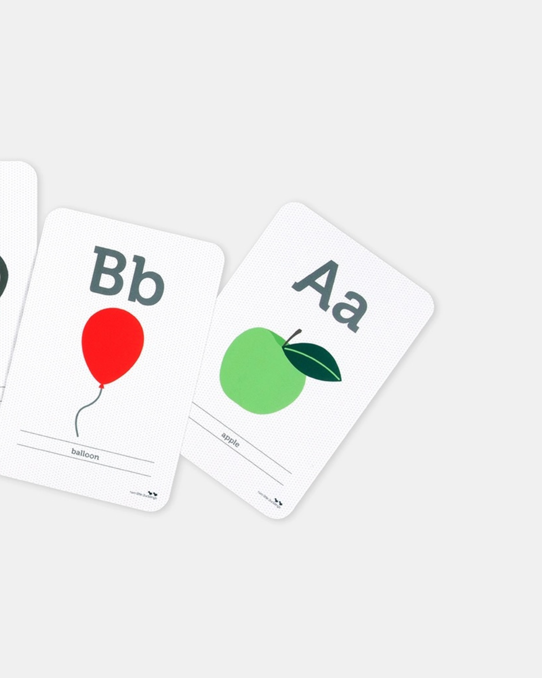 Alphabet Flash Cards by Two Little Ducklings 