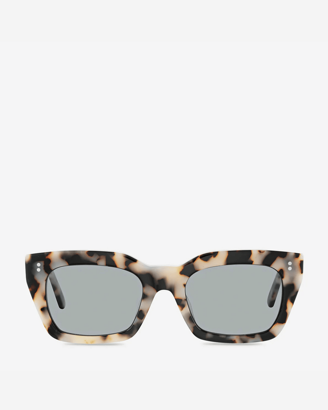 Status Anxiety Antagonist Sunglasses in White Tort 