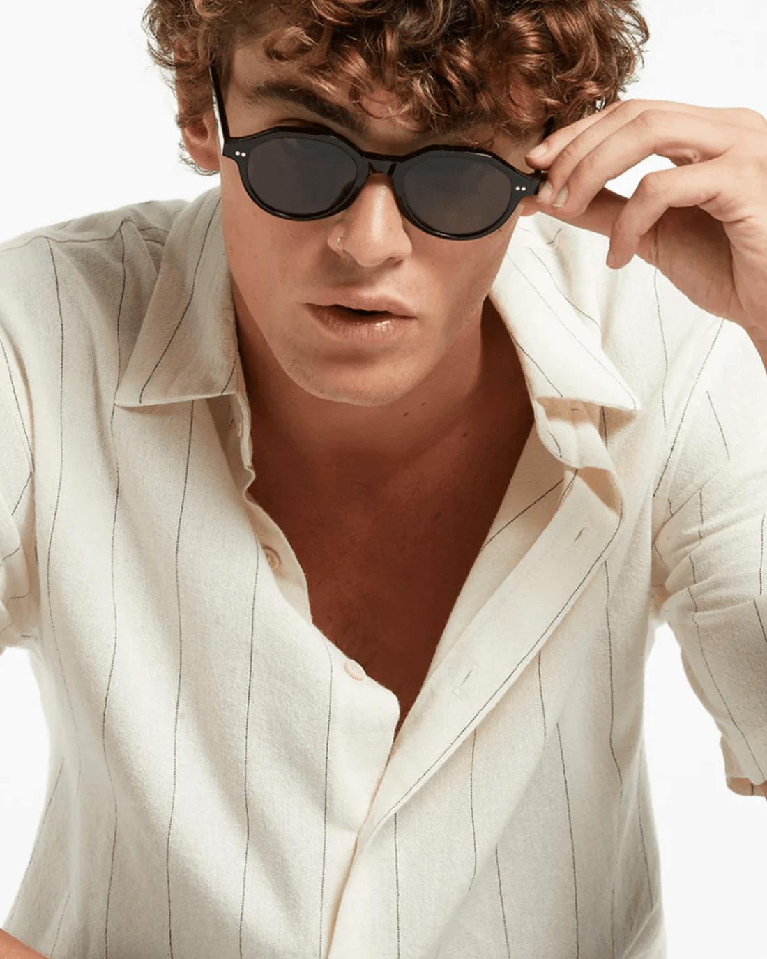 Status Anxiety & Apathy Sunglasses in Black