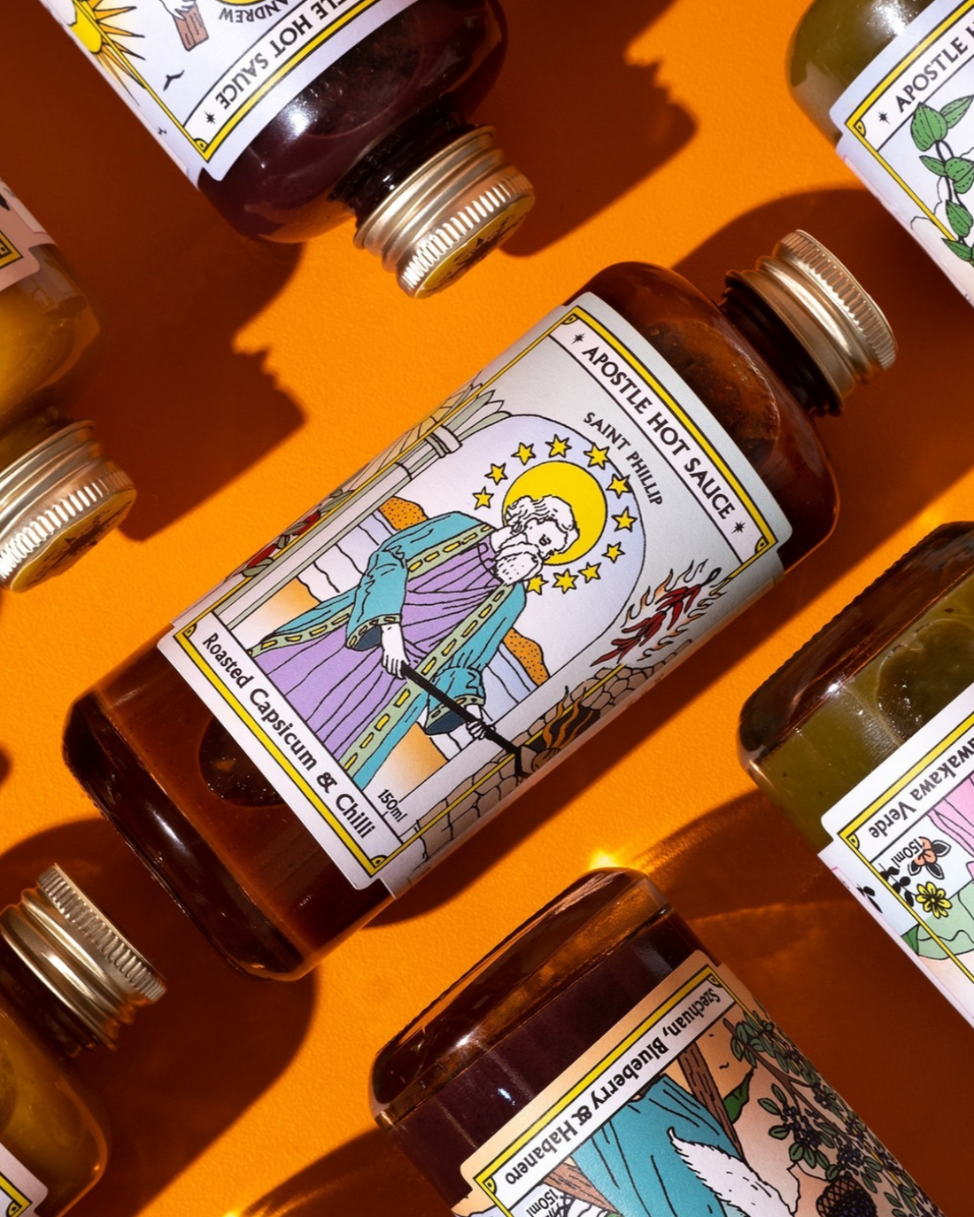 Apostle Hot Sauce - Saint Phillip Roasted Capsicum &amp; Chilli 