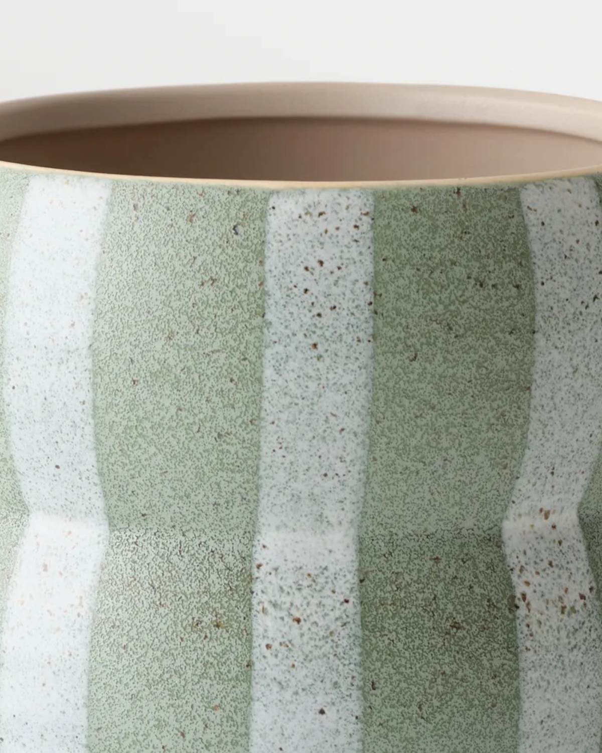 Arlo Pot - Sage Green &amp; Blue by Floral Interiors 