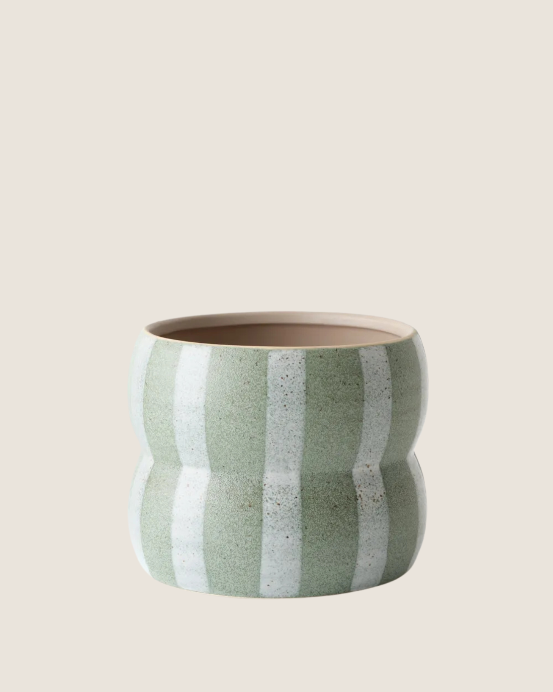 Arlo Pot - Sage Green &amp; Blue by Floral Interiors 