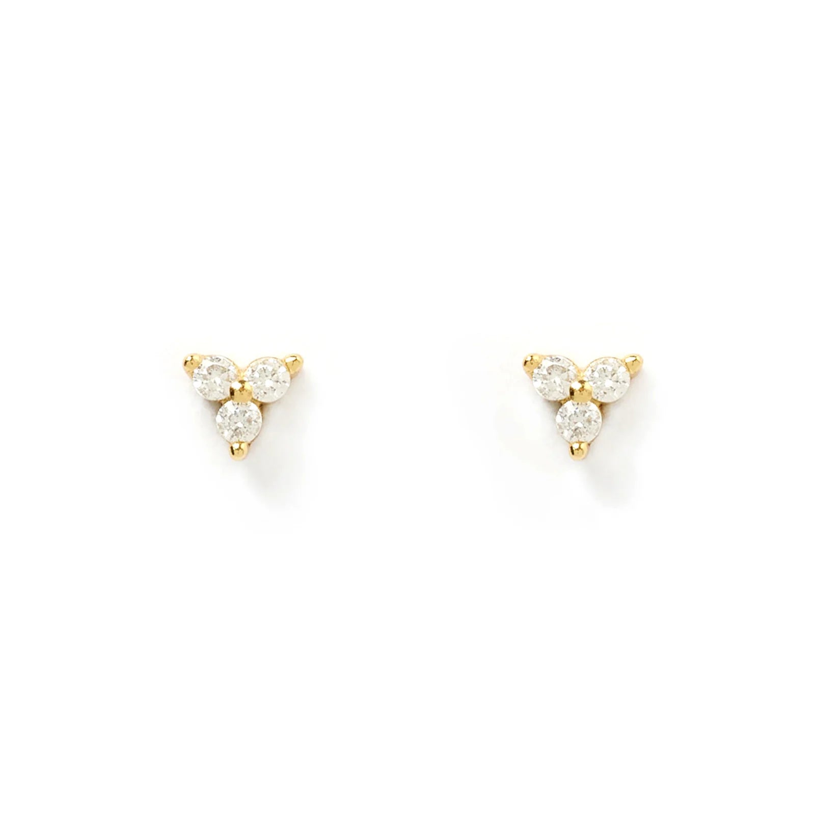 Cassia Stud Earrings - Stone by Arms of Eve