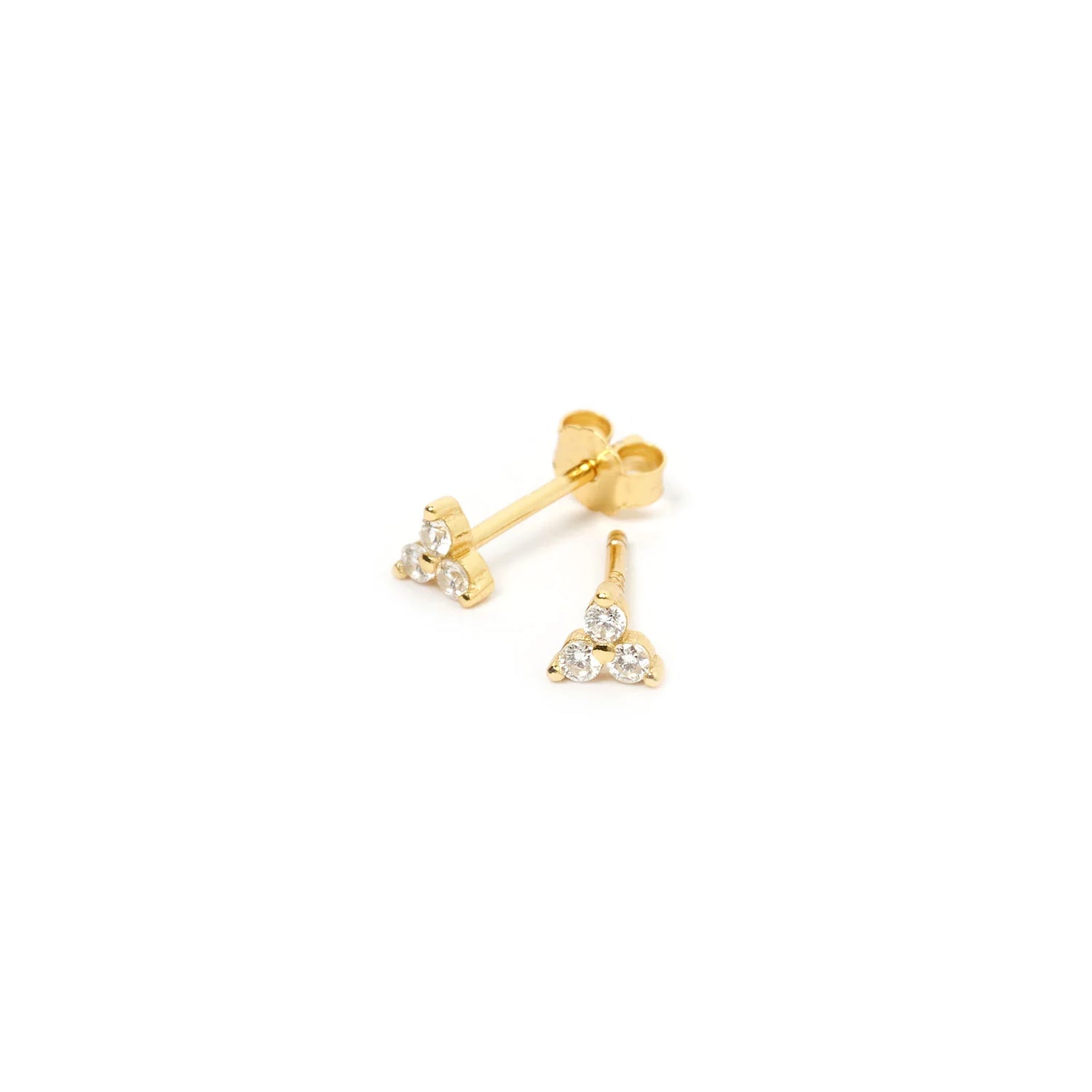 Cassia Stud Earrings - Stone by Arms of Eve