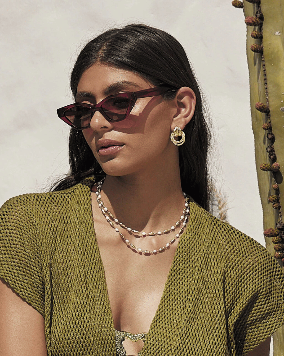 Jagger Sunglasses - Cherry Red