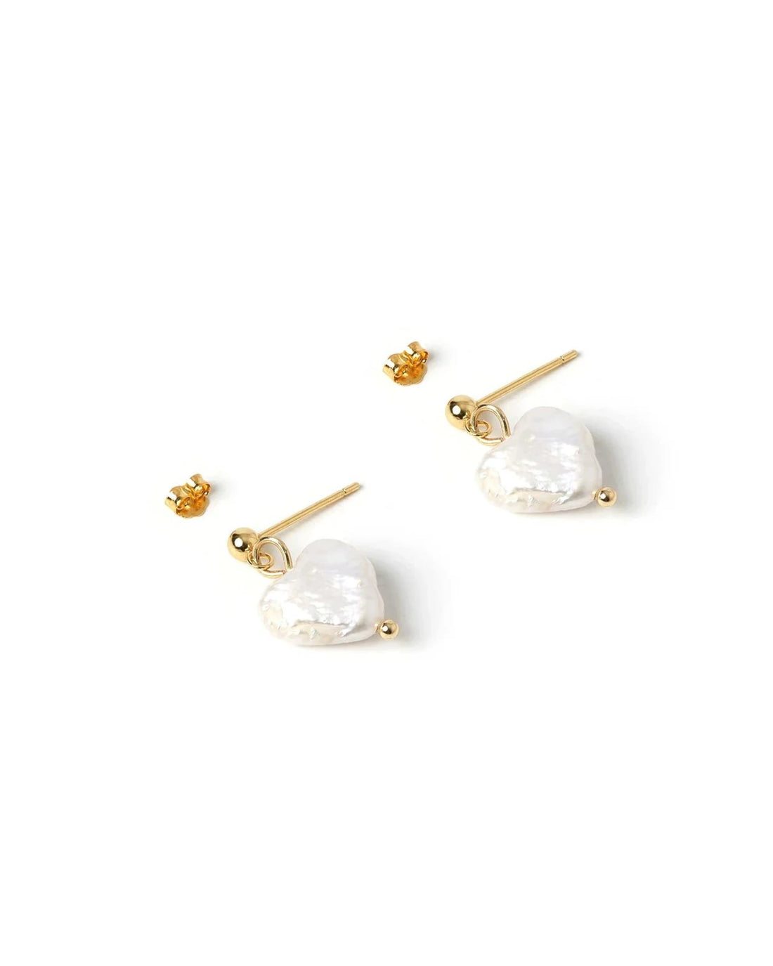 Lover Gold and Pearl Earring by Arms of Eve ✨