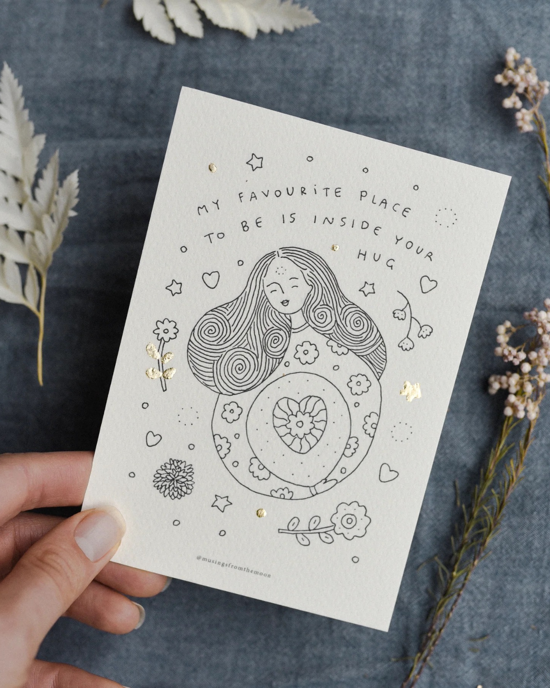 Art Poem Print - My Favourite Place To Be