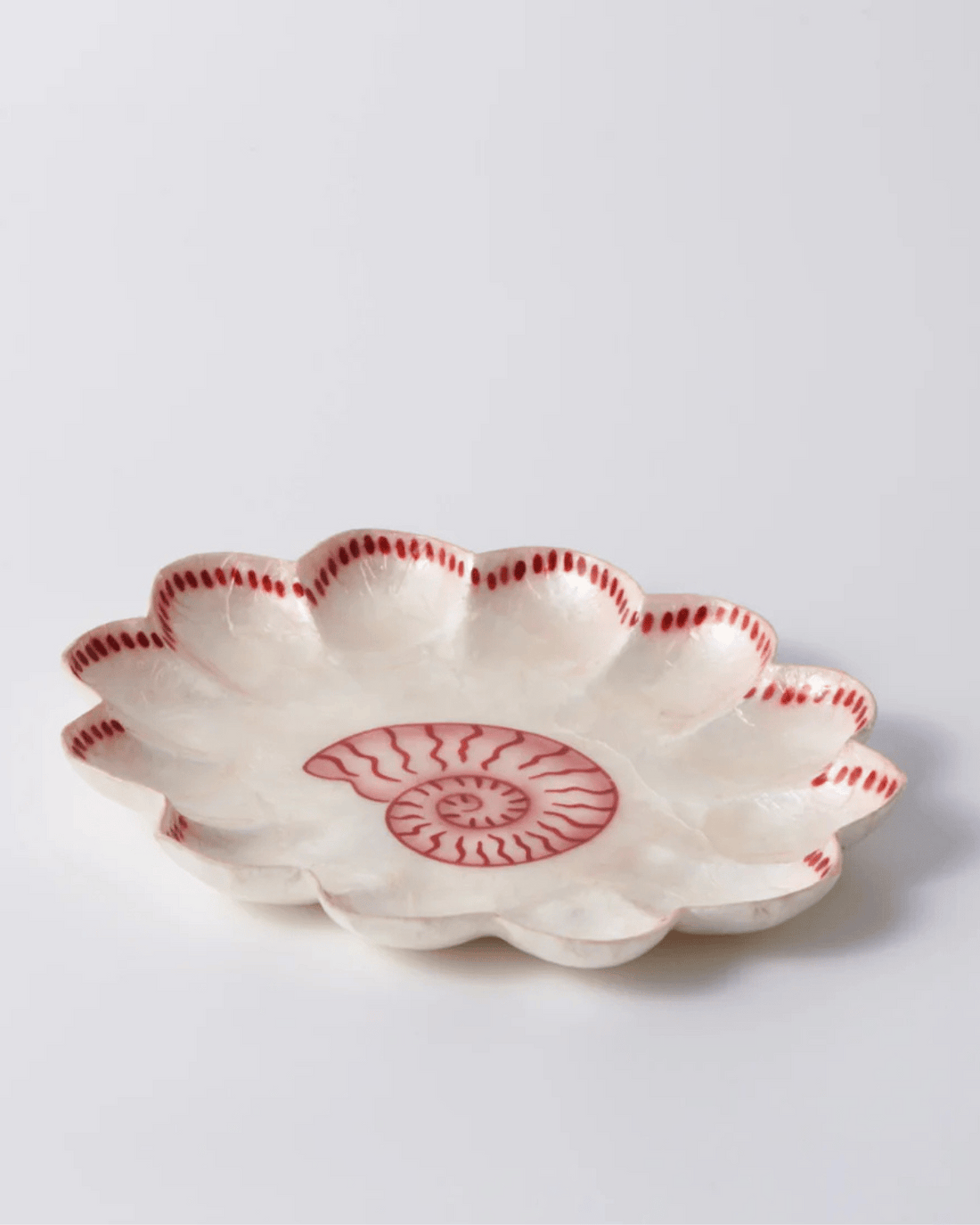 Atlantic Shell Pink Plate Jones & Co