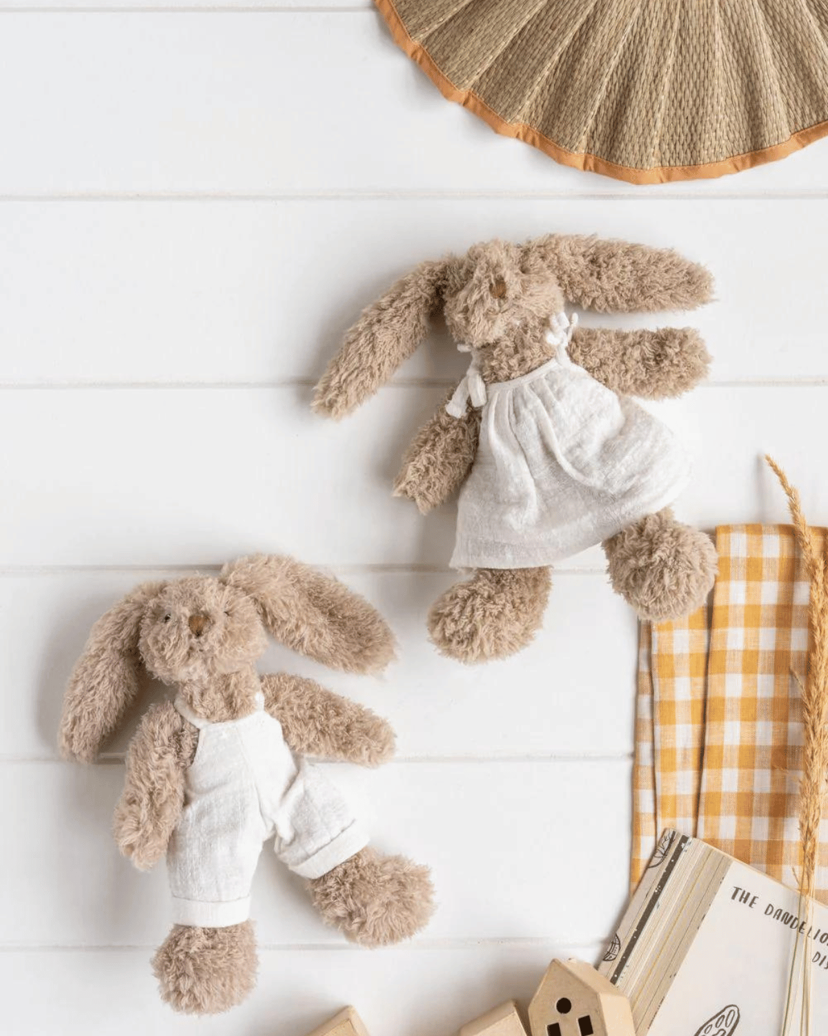Baby Honey Bunny Girl - White by Nana Huchy 