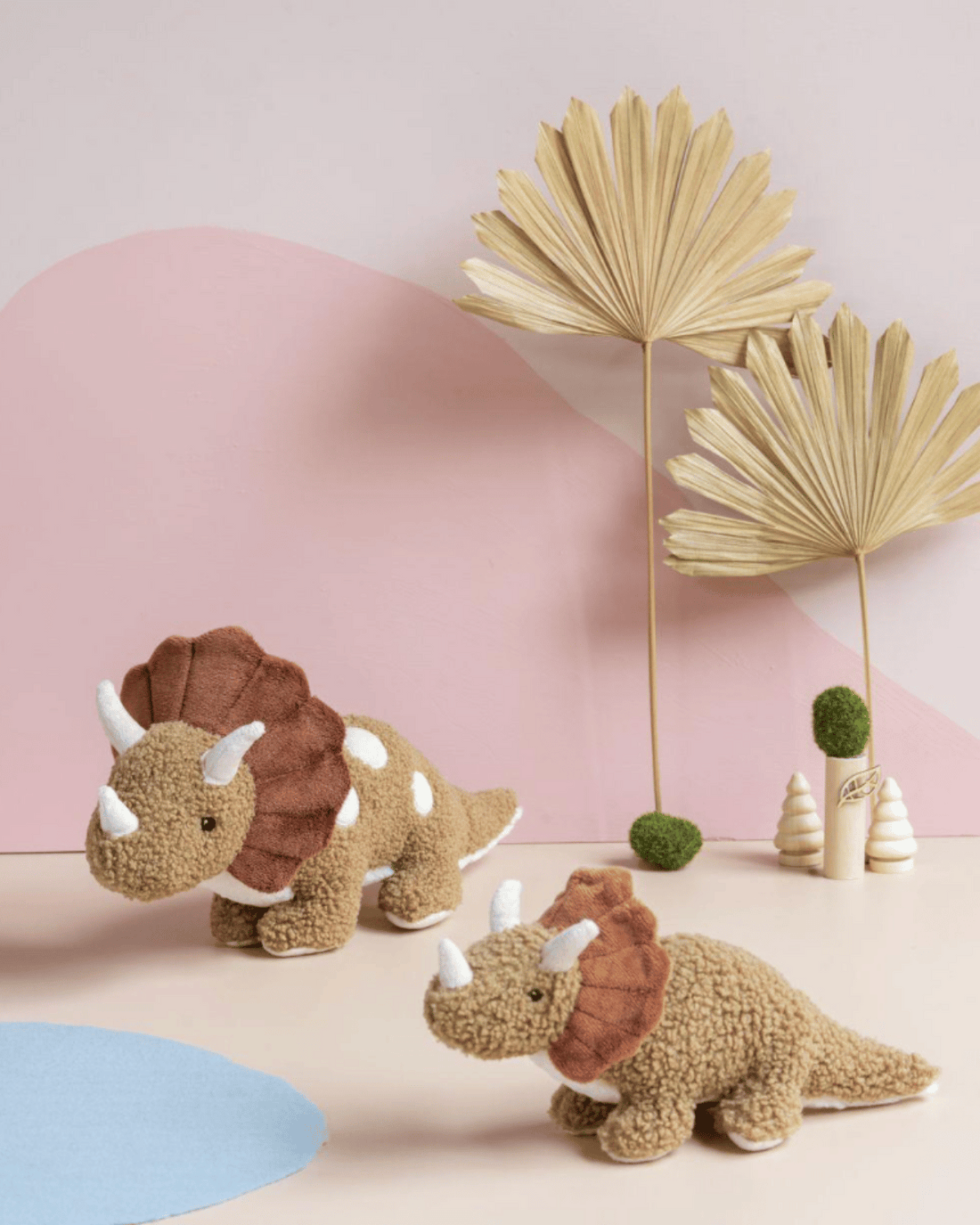 Baby Thomas the Triceratops - Brown by Nana Huchy