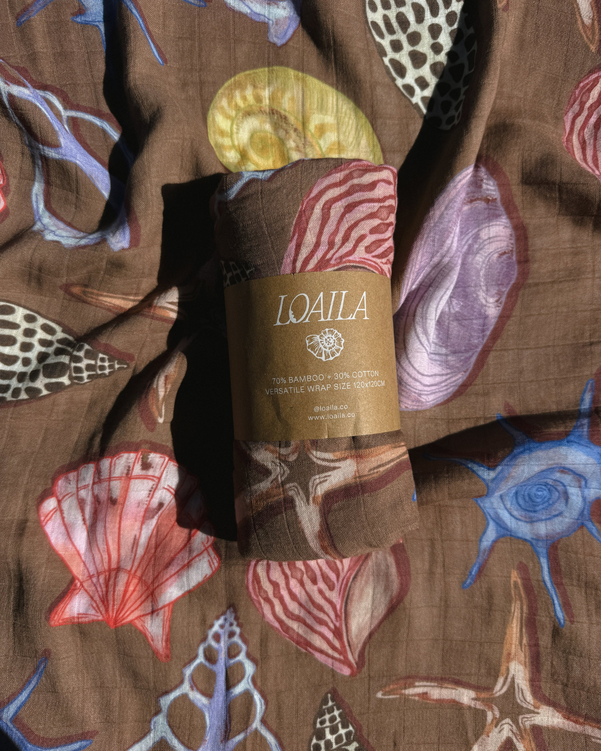 Baby Wrap in She Sells Sea Shells by Loaila 