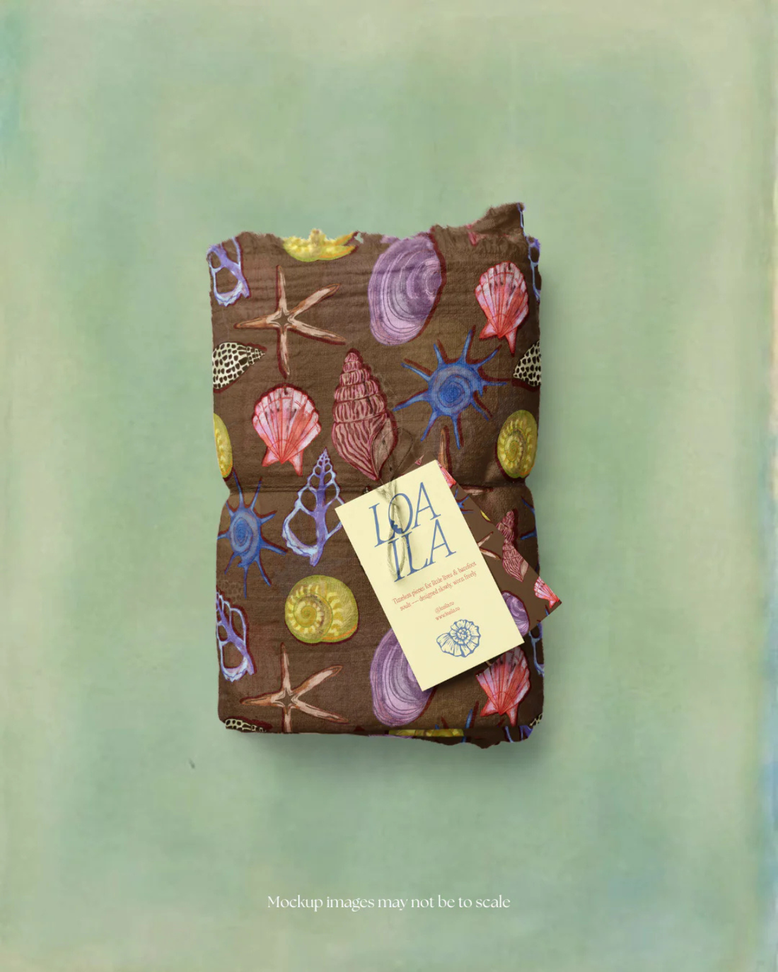 Baby Wrap in She Sells Sea Shells by Loaila 