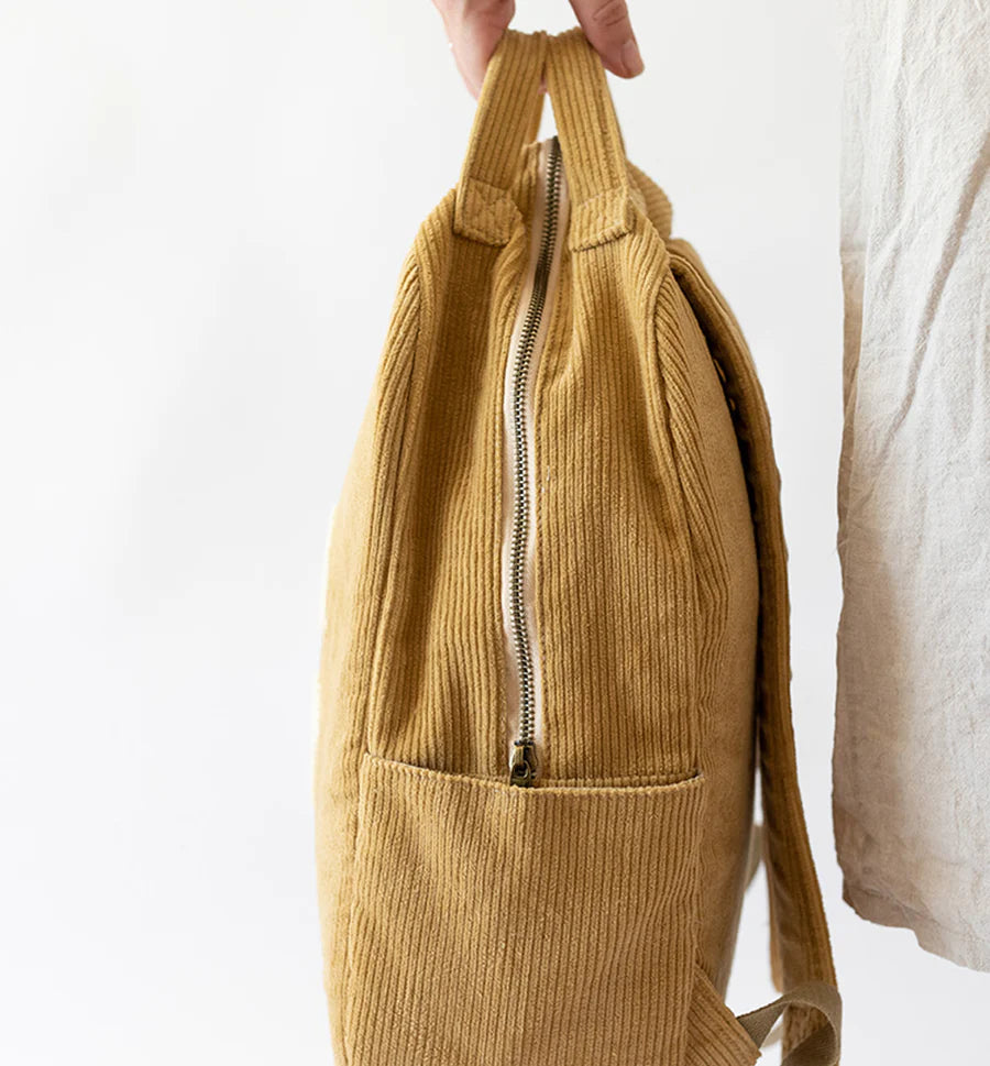 BAM LOVES BOO l Solstice Organic Backpack Honey