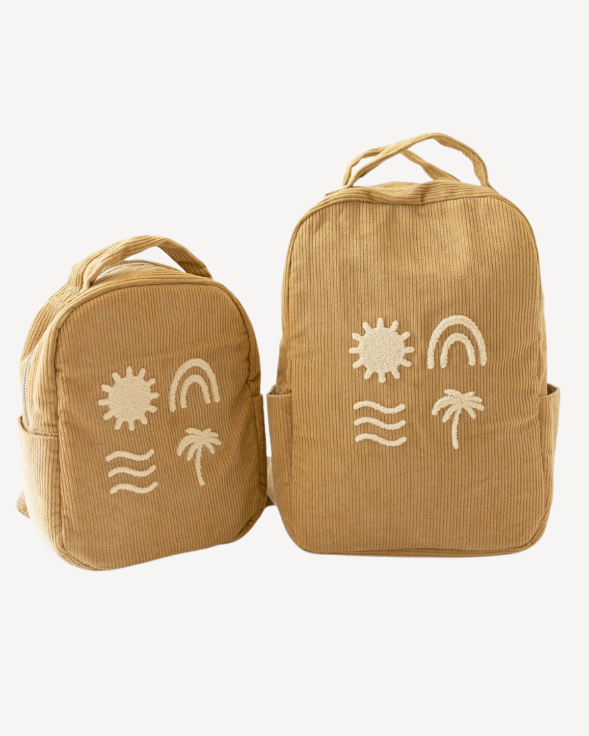 Bam Loves Boo - Solstice Organic Cord Kids / Toddler Backpack - Honey 