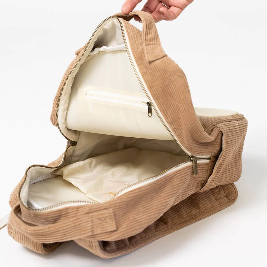 Bam Loves Boo - Yin Yang Organic Backpack - Chocolate