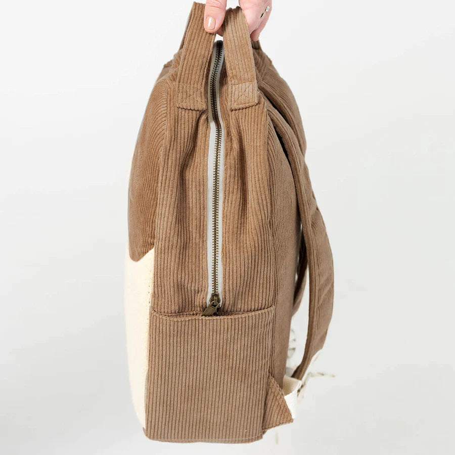 Bam Loves Boo - Yin Yang Organic Backpack - Chocolate