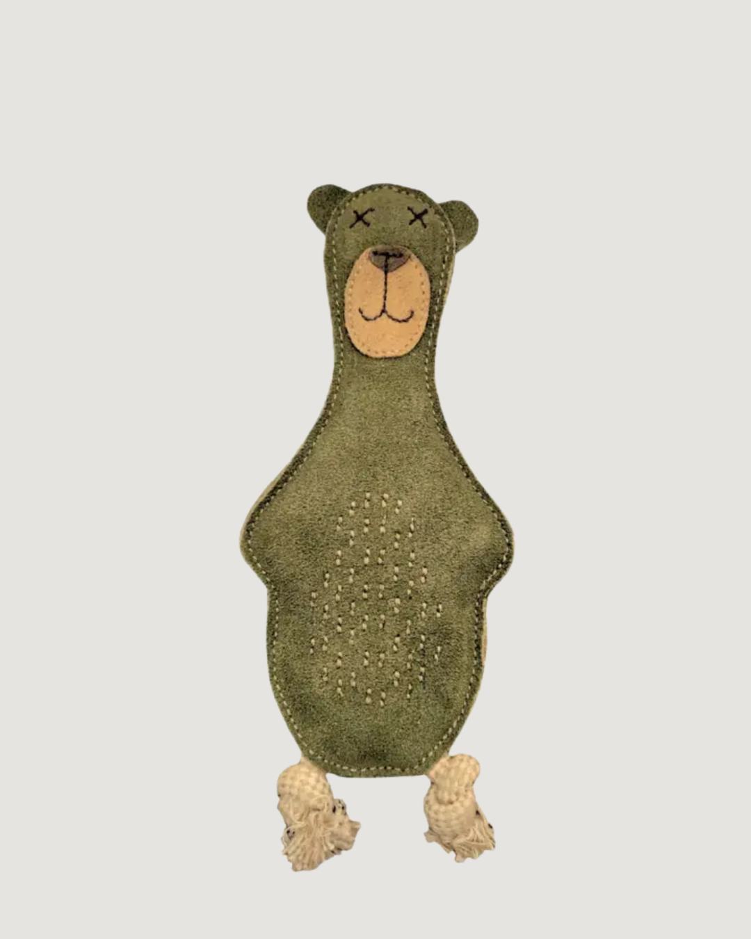 Baz the Bear Dog Toy - Chive by Georgie Paws