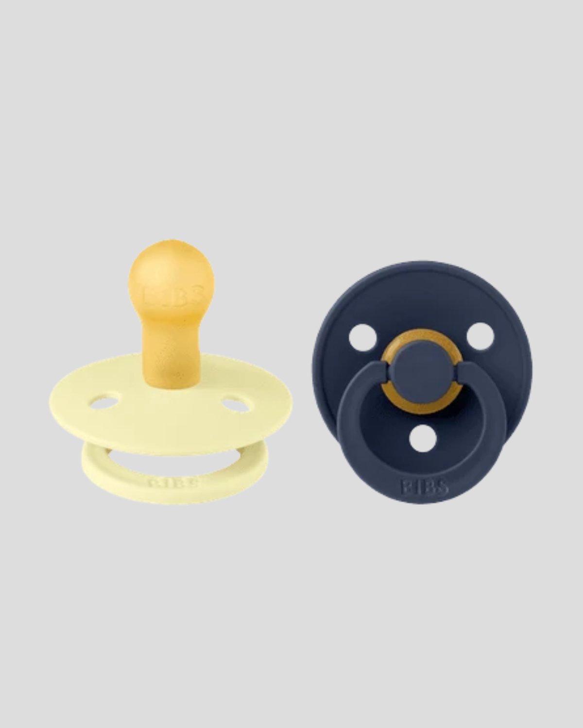 BIBS Dummies ❘ Luna/Deep Space - Round, Latex (2pk)