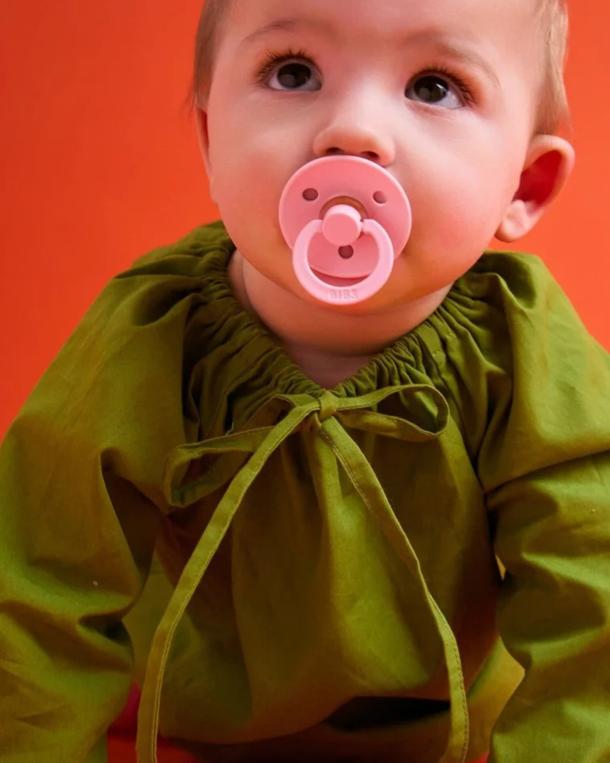 BIBS Dummies ❘ Pink/Tango Space - Round, Latex (2pk)
