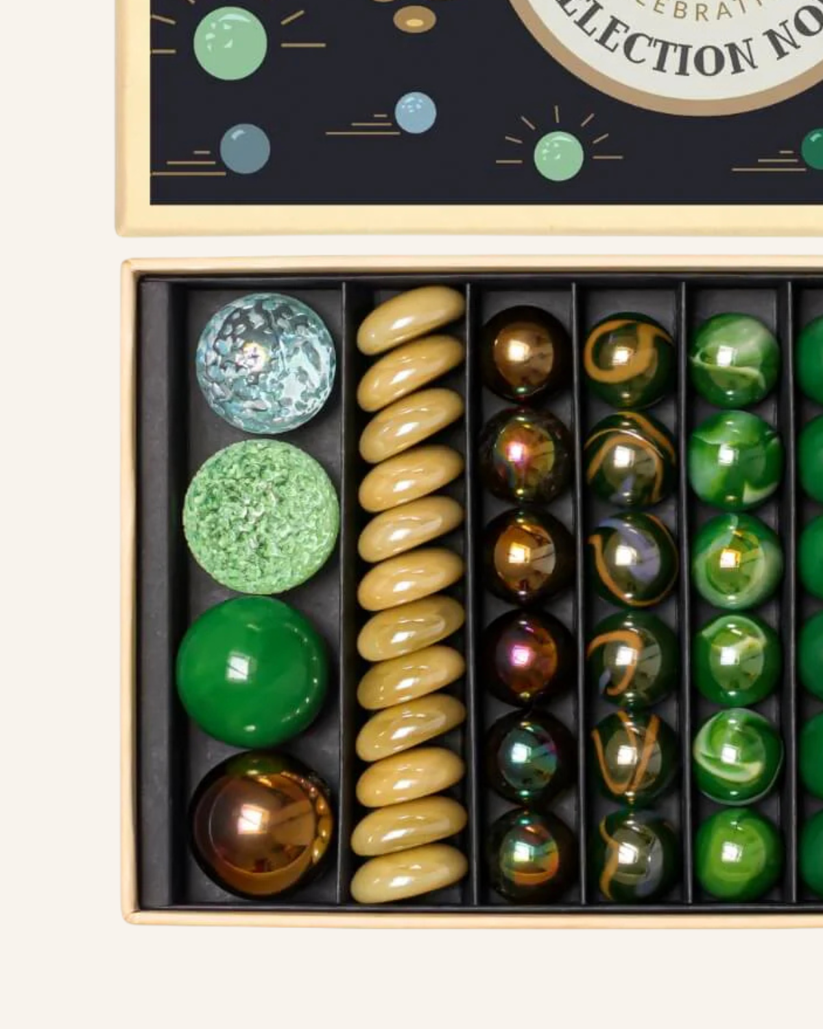 BILLES  &amp; CO ❘ Marble Treasure Box - Noel (Large)