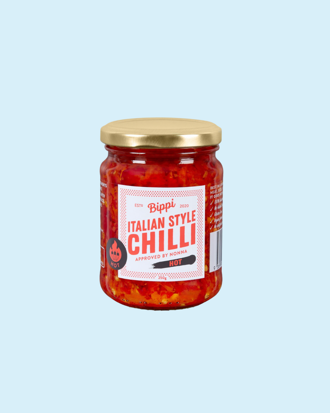 Bippi Italian Style Chilli - Hot