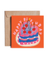 Birthday Cake Card by Daria Solak Illustrations 