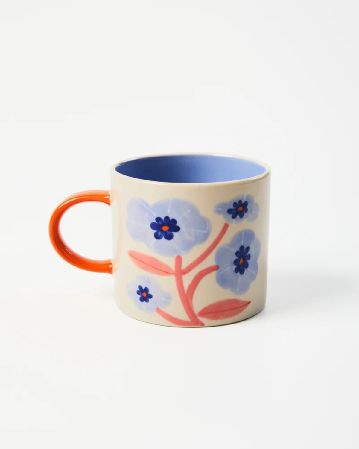 Bloomie Blue Flower Mug by Jones &amp; Co