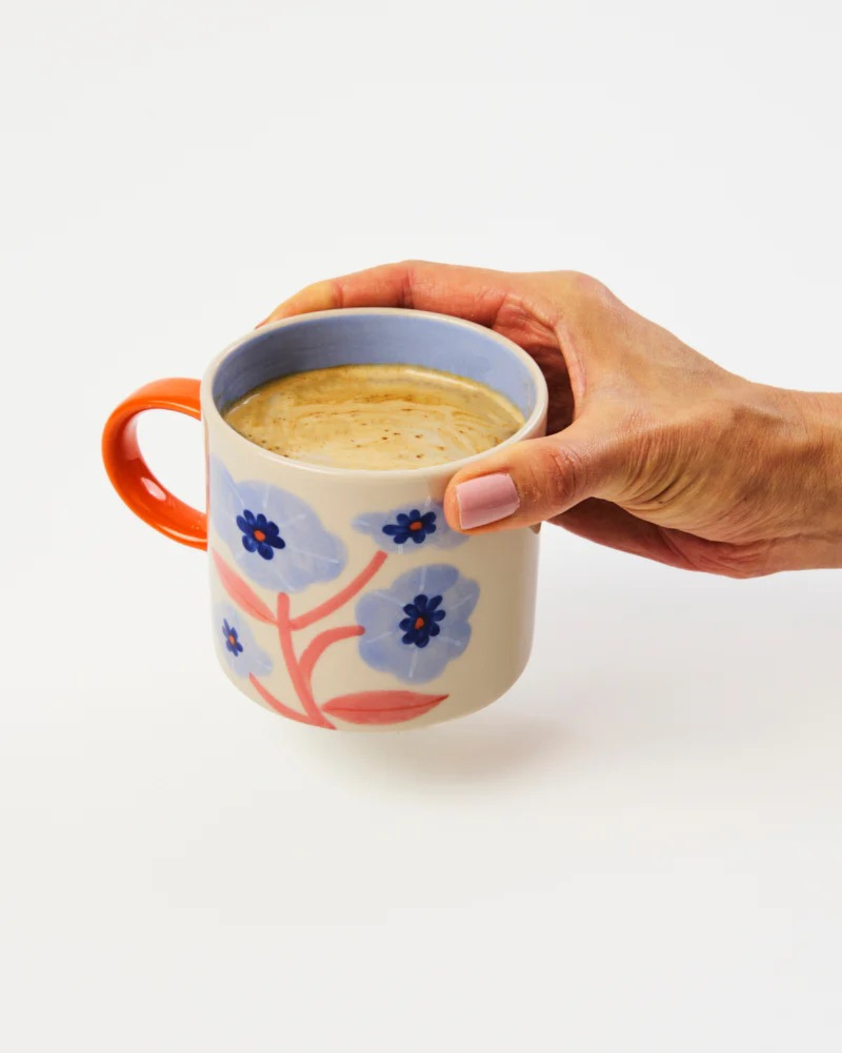 Bloomie Blue Flower Mug by Jones &amp; Co