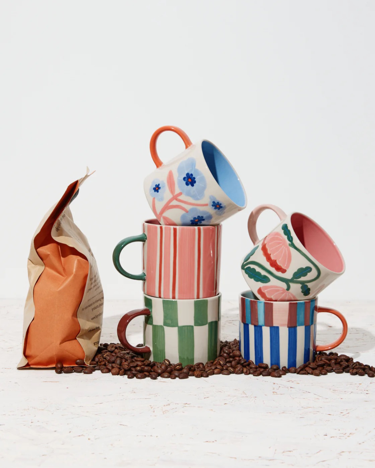 Bloomie Pink Flower Mug by Jones &amp; Co