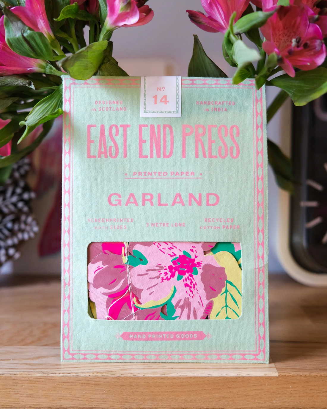 Blossom Sewn Garland by East End Press 