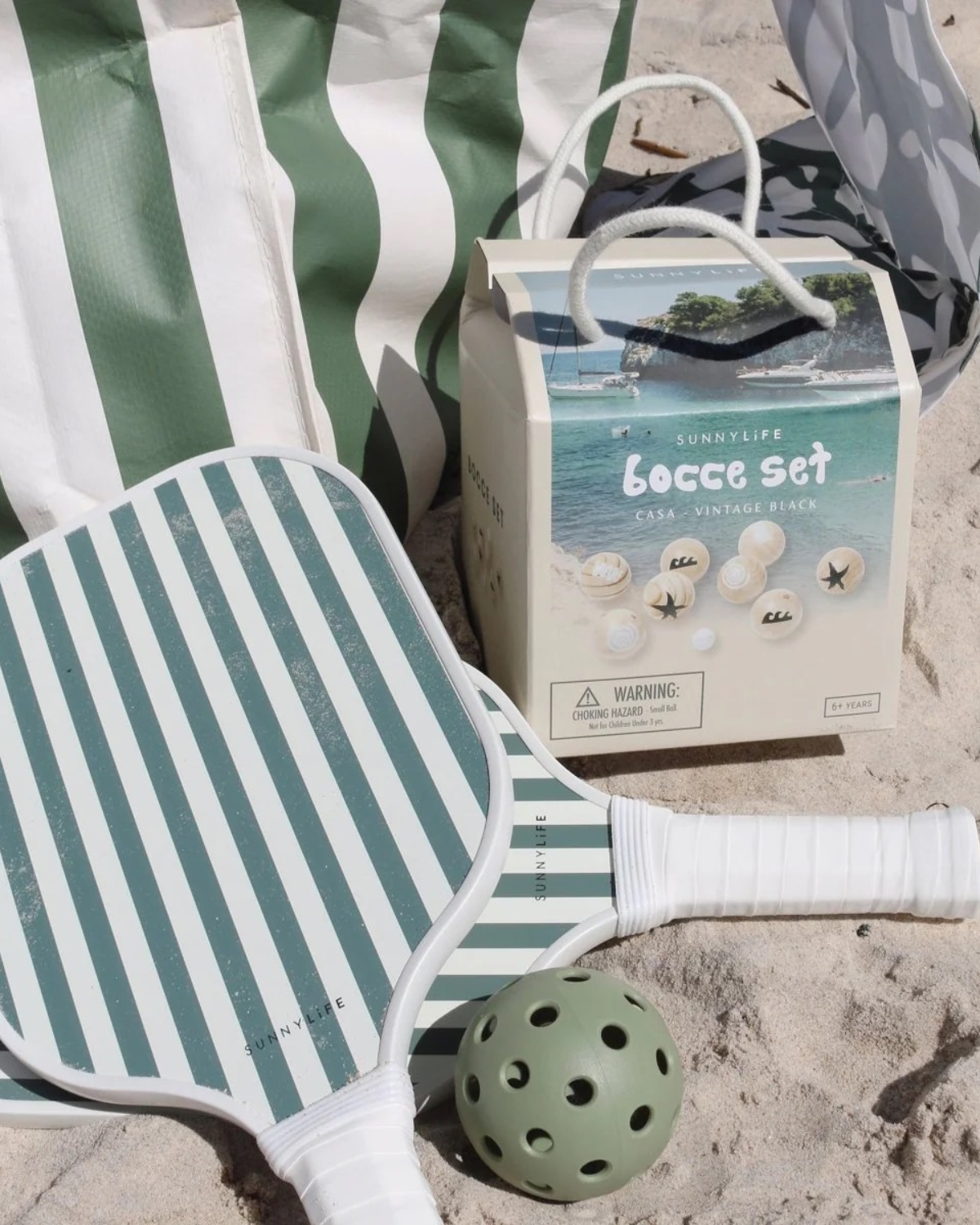 Bocce Set Lawn Games by SUNNYLiFE 