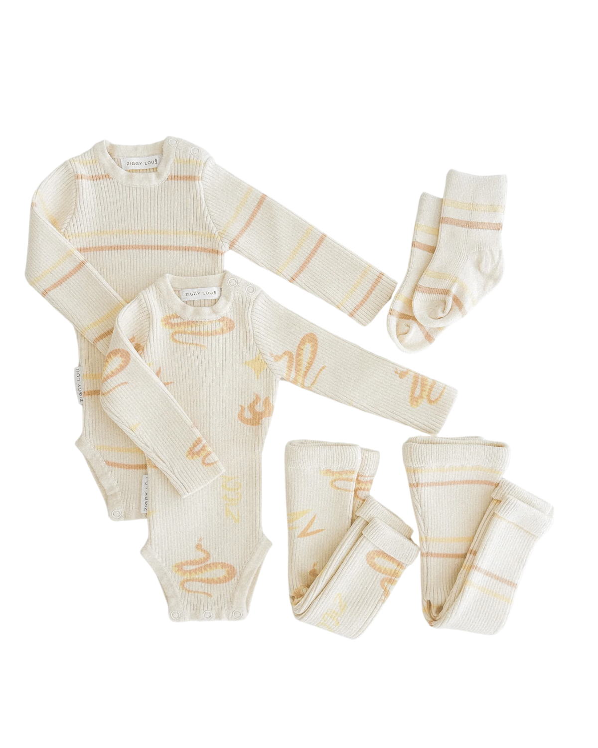Newborn Bodysuit - Ember by Ziggy Lou