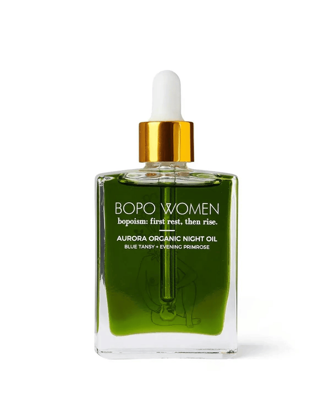 Aurora Organic Night Face Oil by Bopo Women - Blue Tansy &amp; Evening Primrose 