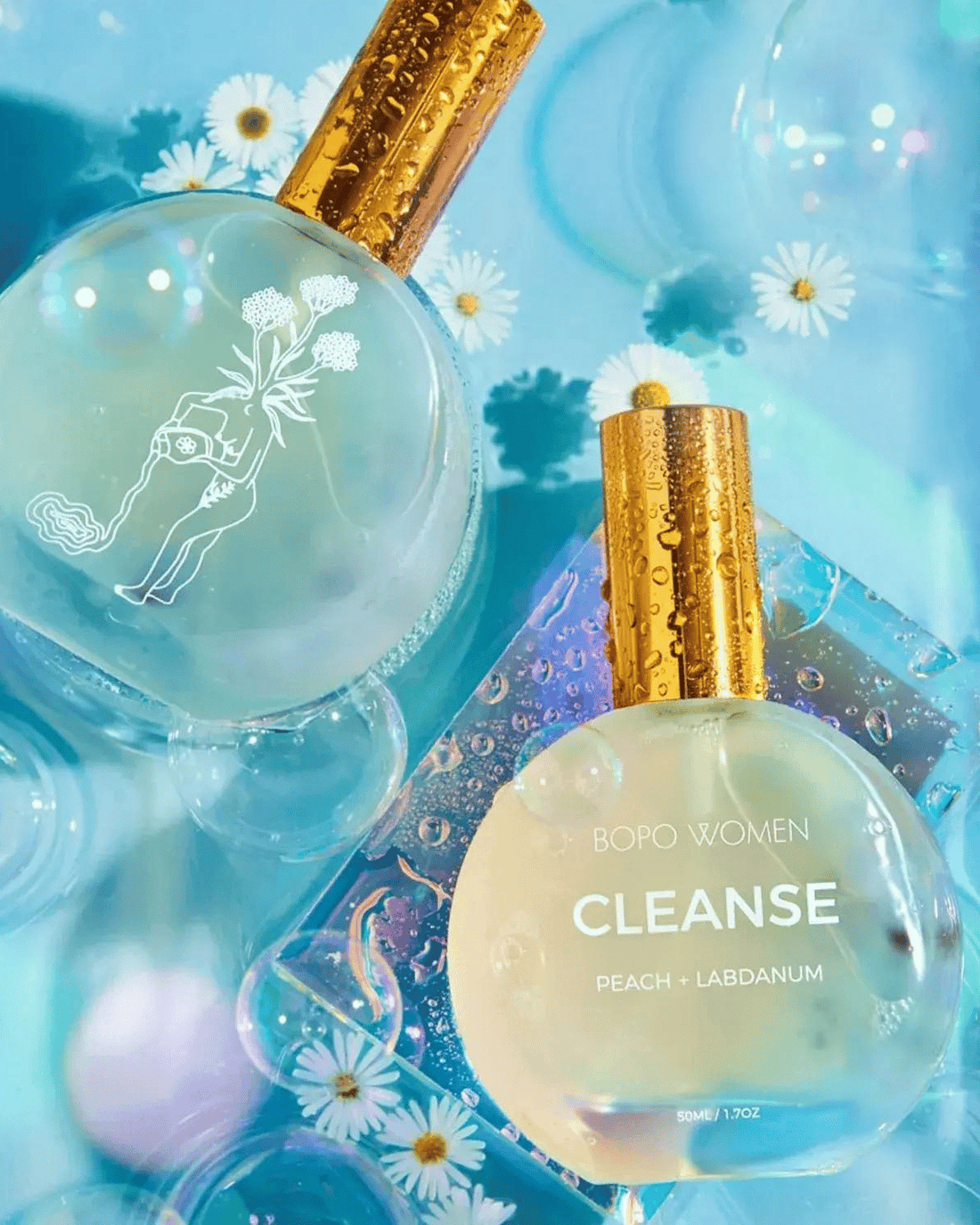 Crystal Infused Zodiac Natural Perfume- Cleanse by Bopo Women