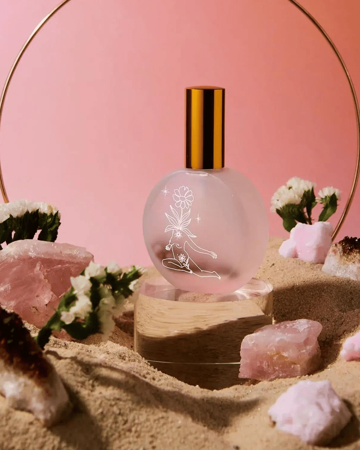 Crystal Infused Zodiac Natural Perfume - Radiate by Bopo Women