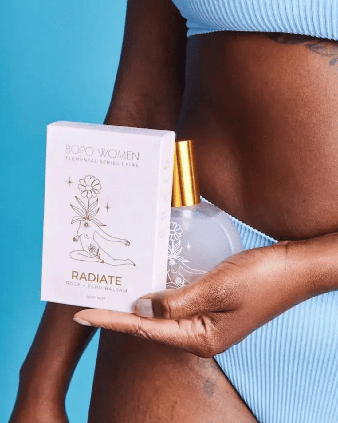 Crystal Infused Zodiac Natural Perfume - Radiate by Bopo Women