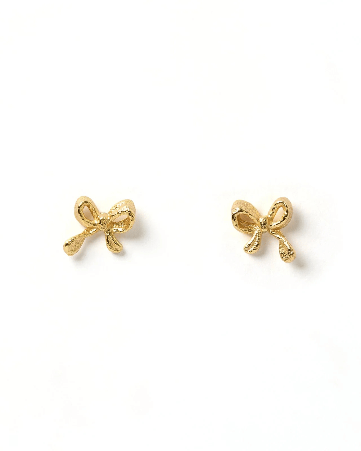 Bowie Gold Studs by Arms of Eve 