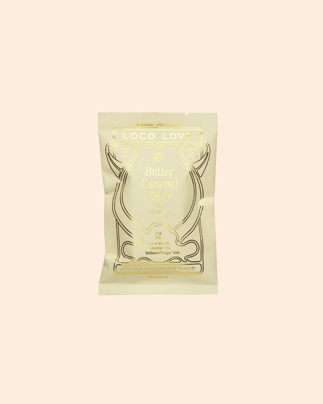 Loco Love Butter Caramel Pecan Chocolate - Single 30g