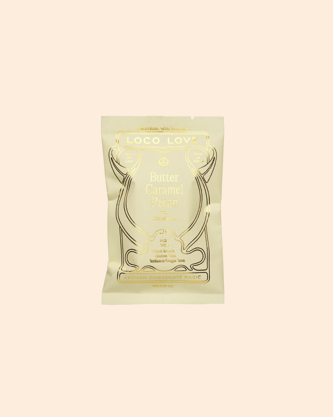 Loco Love Butter Caramel Pecan Chocolate - Single 30g