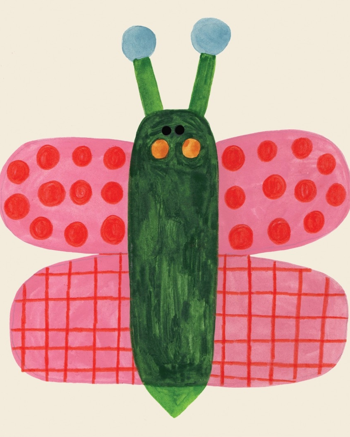 Butterfly Card by Daria Solak Illustrations 