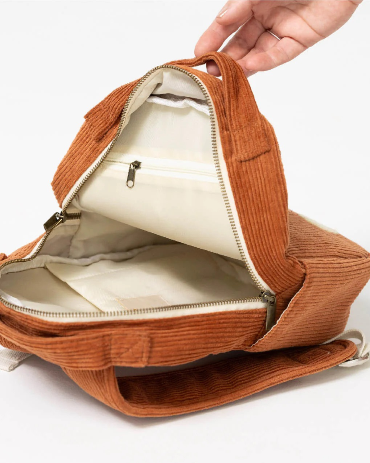 Bam Loves Boo -&amp;nbsp;Cali Organic Backpack - Rust&amp;nbsp;