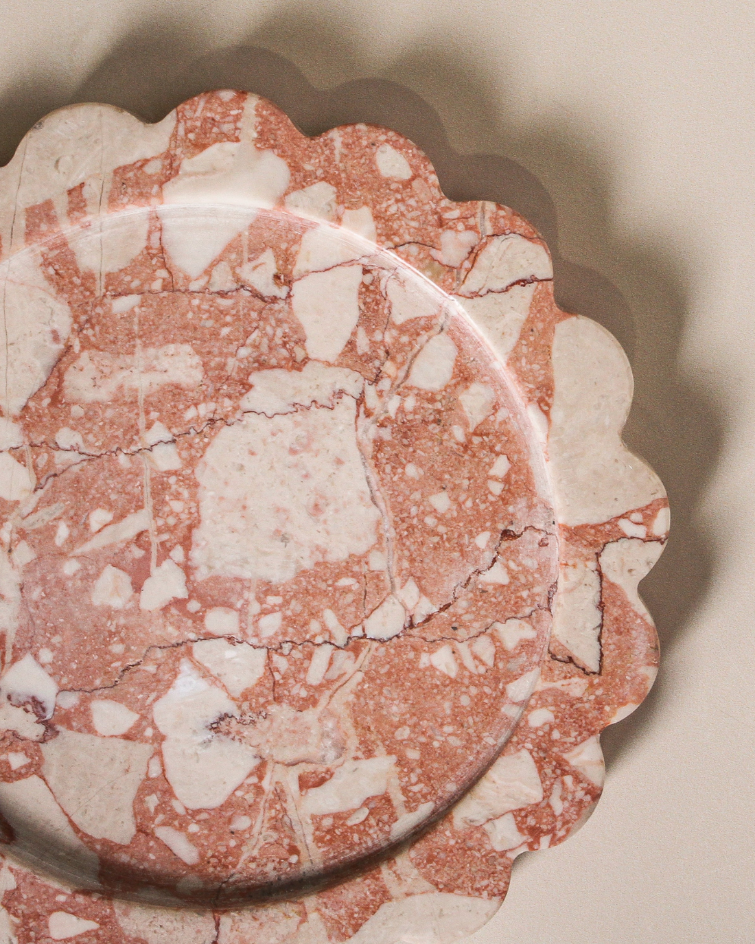 Marble Calile Tray - Pink Lagoon by Indigo Love Collectors