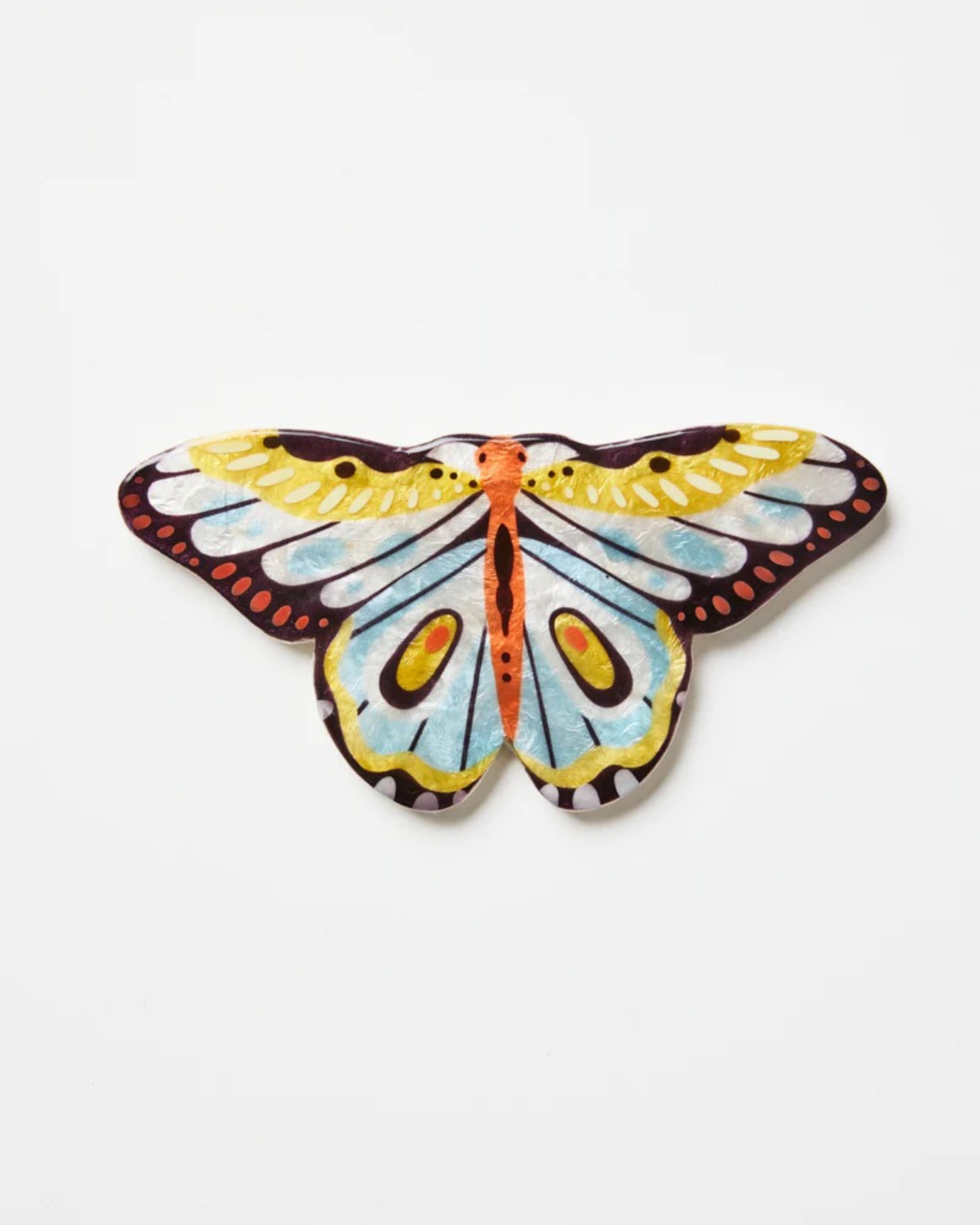 Canopy Butterfly Yellow Wall Art by Jones &amp; Co 