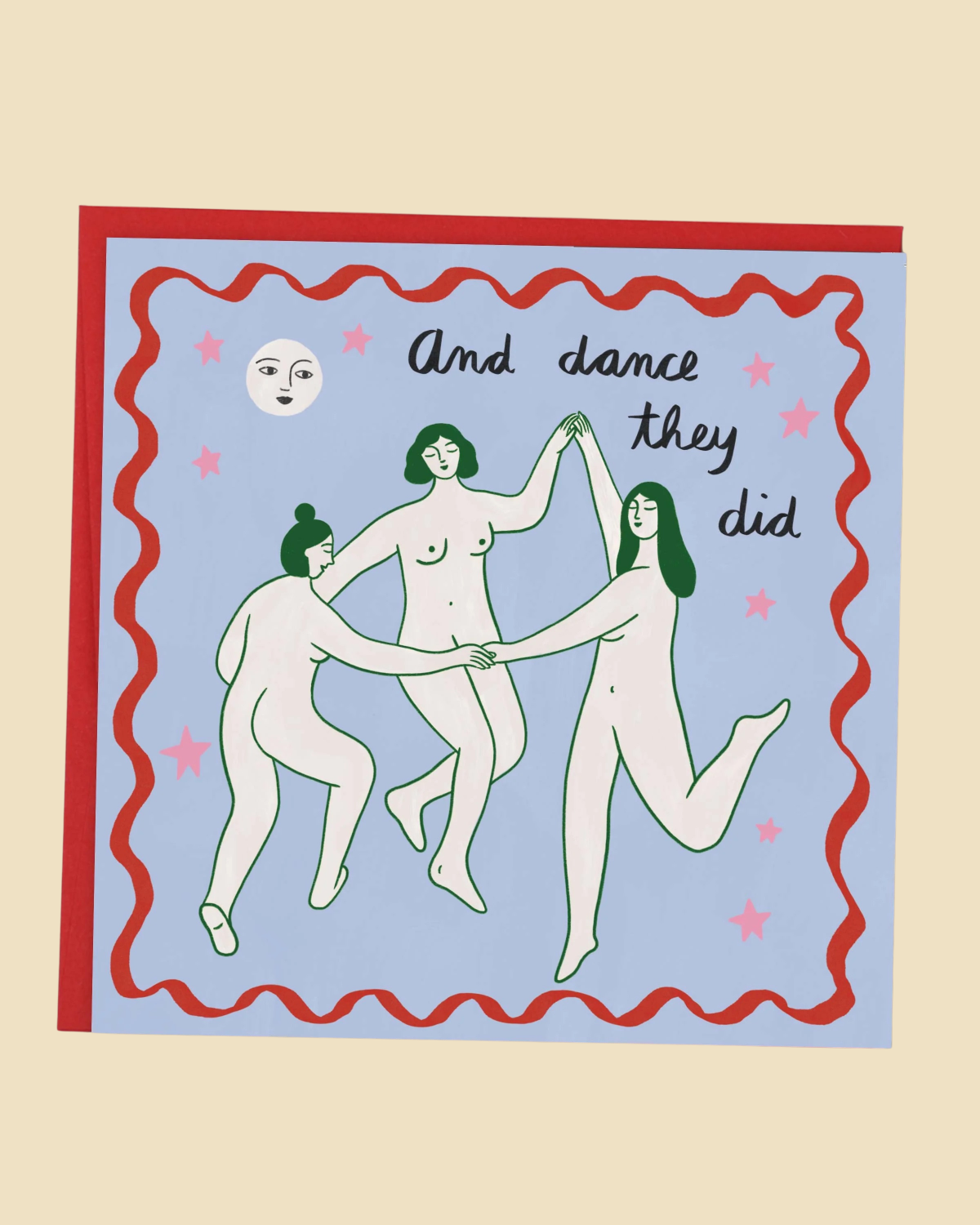 And Dance They Did Card by Constanza Goeppinge x Papernest