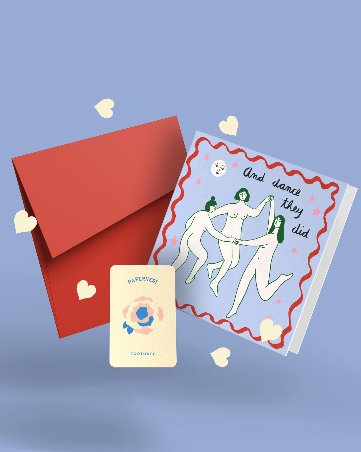 And Dance They Did Card by Constanza Goeppinge x Papernest