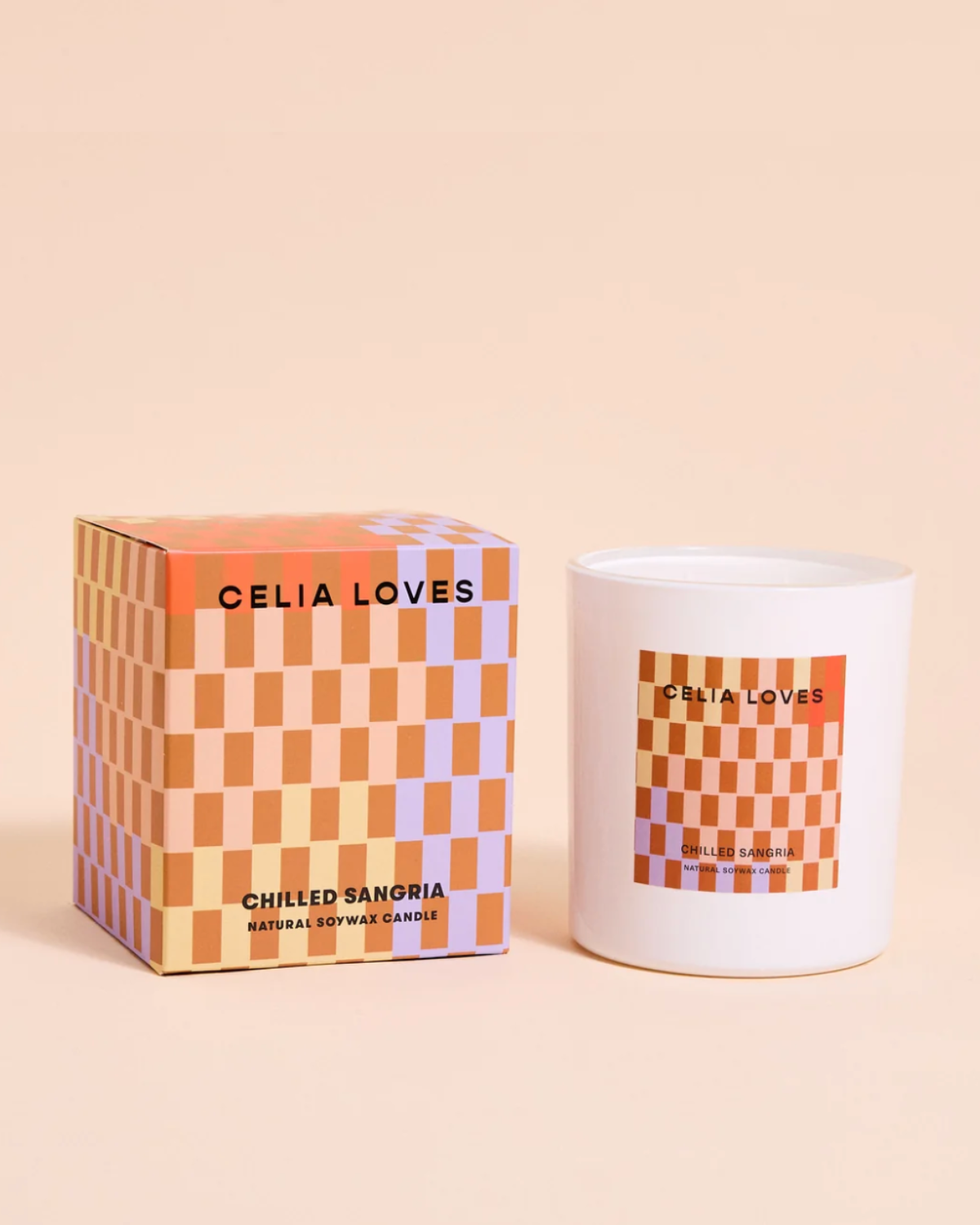 Celia Loves Chilled Sangria Candle (395gms - 80 hours) 